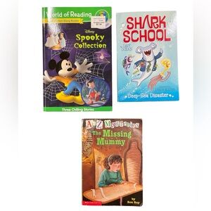 Disney Spooky Collection 3-in-1 Listen-Along Reader + more books